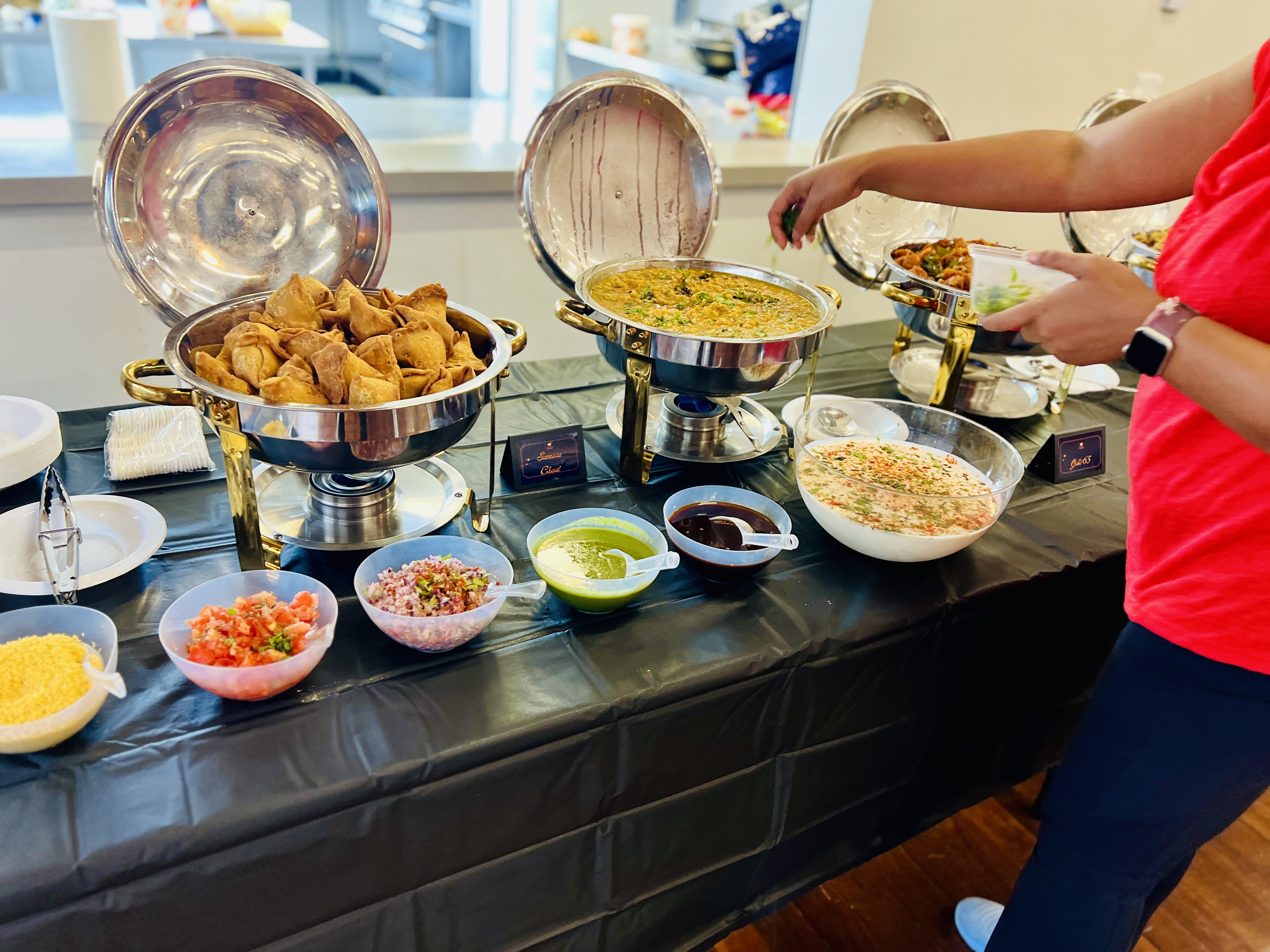 Assorted Indian dishes for events